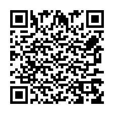 QR-код для номера телефона +256772568007