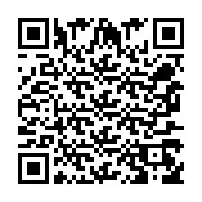 Código QR para número de teléfono +256772568060