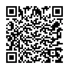 Código QR para número de teléfono +256772568105