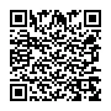 Código QR para número de teléfono +256772568108