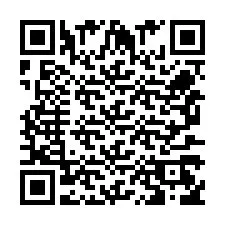 Codice QR per il numero di telefono +256772568126