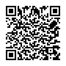 QR код за телефонен номер +256772568137