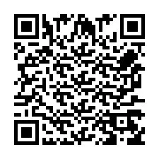 Codice QR per il numero di telefono +256772568157