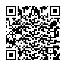 Código QR para número de teléfono +256772568405