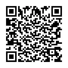 Código QR para número de teléfono +256772568420