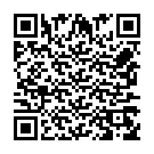 QR-code voor telefoonnummer +256772568437