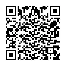 QR-code voor telefoonnummer +256772568453