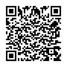 Codice QR per il numero di telefono +256772568456