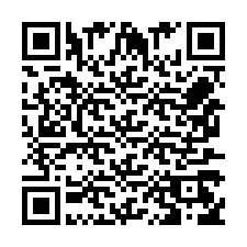 Codice QR per il numero di telefono +256772568477