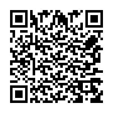 Código QR para número de teléfono +256772568527