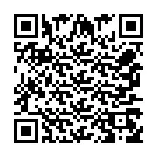 Código QR para número de teléfono +256772568533