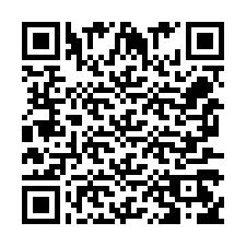 Código QR para número de teléfono +256772568585