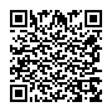 Código QR para número de teléfono +256772568622