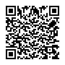 Código QR para número de teléfono +256772568653