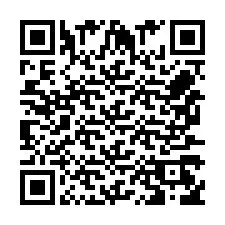 Código QR para número de teléfono +256772568677