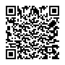 Código QR para número de teléfono +256772568733