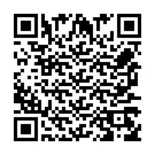 Codice QR per il numero di telefono +256772568747