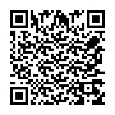 Código QR para número de teléfono +256772568763