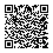 Código QR para número de teléfono +256772568876