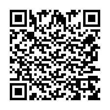 Código QR para número de teléfono +256772568972