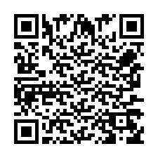 Código QR para número de teléfono +256772569093