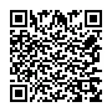 Código QR para número de teléfono +256772569127