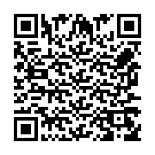 QR-code voor telefoonnummer +256772569257