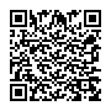 Código QR para número de teléfono +256772569400