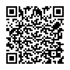 Código QR para número de teléfono +256780199853