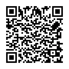 QR Code pour le numéro de téléphone +256780200087