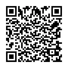 Código QR para número de teléfono +256780200091