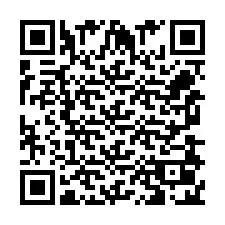 Código QR para número de teléfono +256780200115