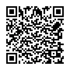 Código QR para número de teléfono +256780200437