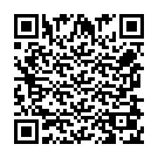 Código QR para número de teléfono +256780200553