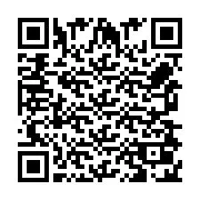 Código QR para número de telefone +256780201907