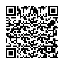 Código QR para número de teléfono +256780202045