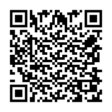 Código QR para número de telefone +256780202073