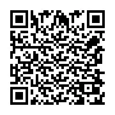 Código QR para número de teléfono +256780202461