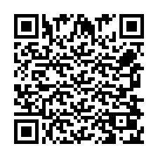 Código QR para número de teléfono +256780202503