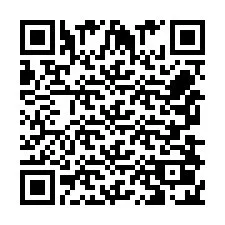 Código QR para número de teléfono +256780202537