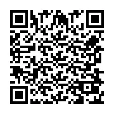 Código QR para número de teléfono +256780202556