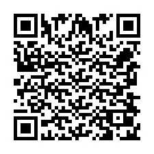 Código QR para número de teléfono +256780202585