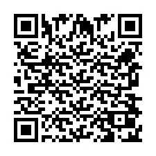 Código QR para número de teléfono +256780202812