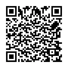 Código QR para número de teléfono +256780202857