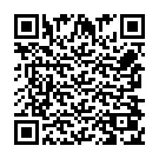 Código QR para número de teléfono +256780202887