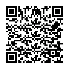 Código QR para número de teléfono +256780203097