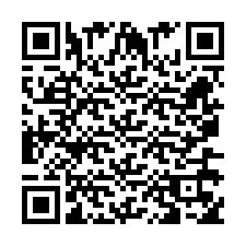 QR-koodi puhelinnumerolle +260763558195