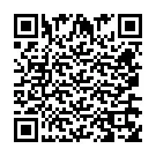 Codice QR per il numero di telefono +260763558196