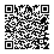 QR Code pour le numéro de téléphone +260763558257