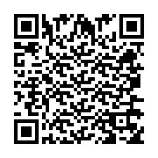 Codice QR per il numero di telefono +260763558268